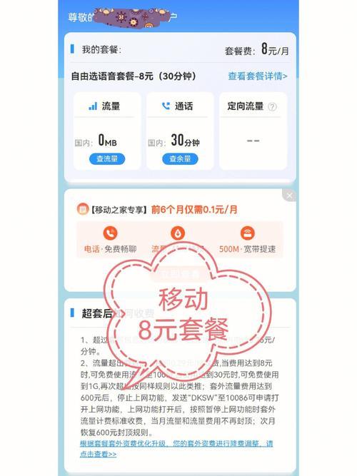 移动电话如何查询话费套餐？